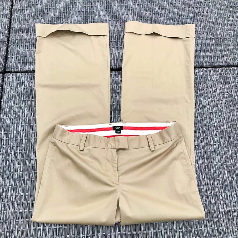 JCrew City Fit Wide Leg Pants Size 12